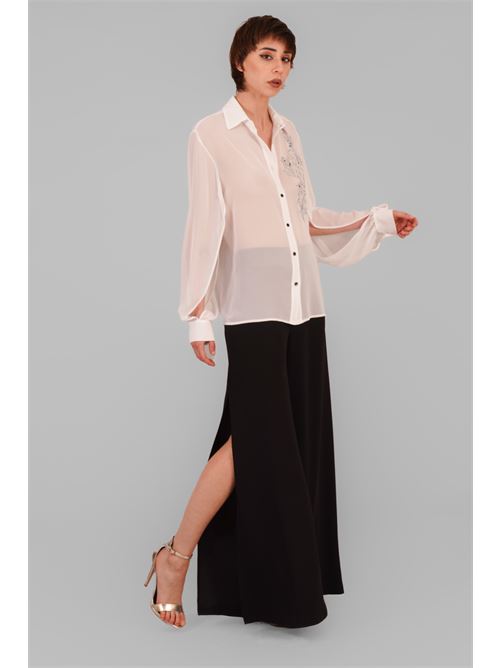 Camicia in georgette Love To Love by Gai Mattiolo | LV1934BIANCO